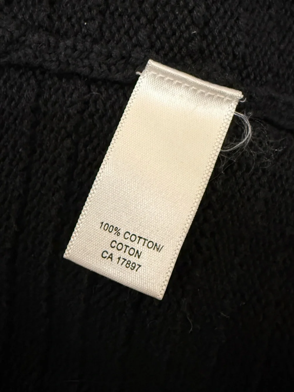 Banana Republic Black Short Sleeve Ribbed Cardigan with Hood - Picture 3 of 5